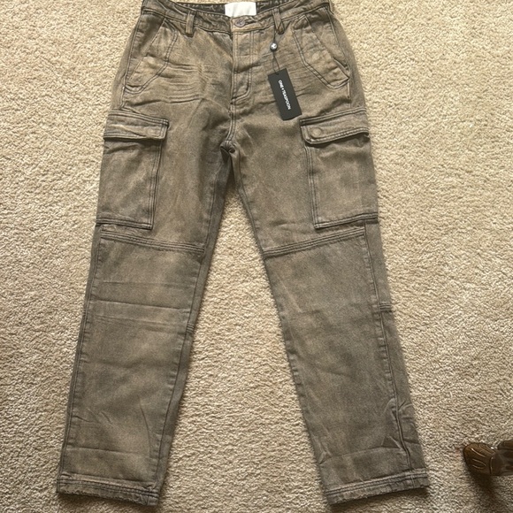 ONE TEASPOON Cargo Motion Denim Pants - Picture 12 of 14